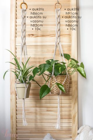 imusau.lt | parduodama Macrame gėlių kabykla